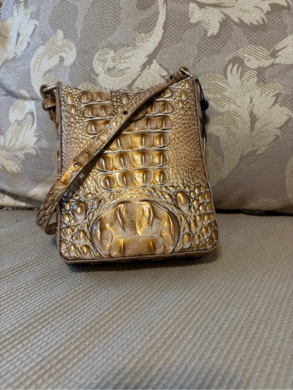 Brahmin Driftwood Marley Crossbody Bag